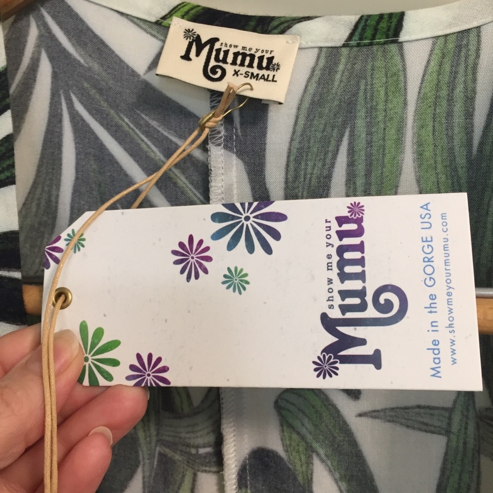 Show Me Your Mumu Peruvian palm karymn cape NWT - Picture 5 of 8